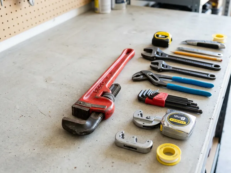 Professional plumbers in Lismore, MN equipped with top-tier tools for residential and commercial plumbing services.